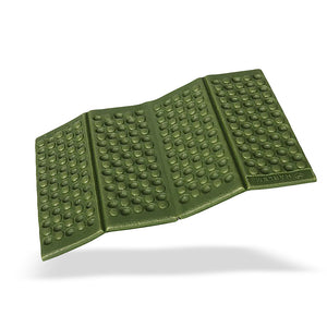 Padded meditation mat for ground protection and padding